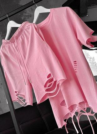 Літній комплект pink дл7307 4