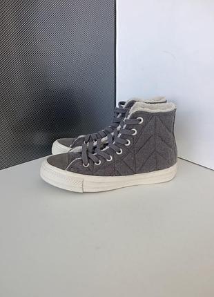 Жіночі утепленні кеди converse 3