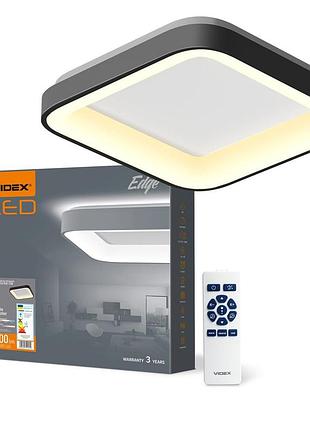 Світлодіодний світильник videx edge-sc-72w-black (vle-esc-72b)
