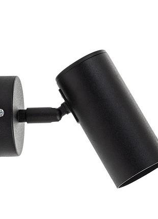 Бра (світильник настінний) pelikan gu10 w120 чорний, atmolight