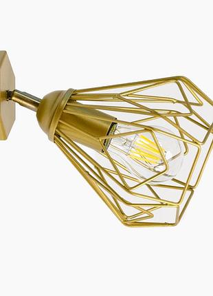 Бра (світильник настінний) bevel w165 золото, atmolight
