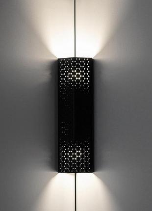 Бра кутове panno wh 320 чорний, atmolight