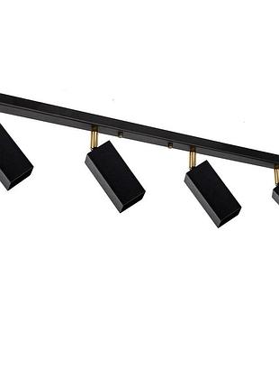Світильник стельовий (спот) chime q 1104 чорний, atmolight