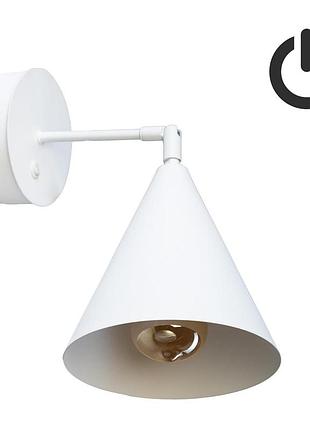 Бра з вимикачем mont w180bt білий, atmolight