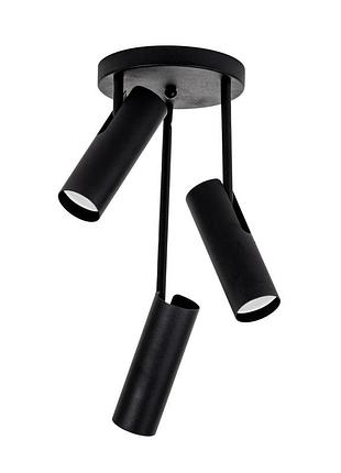 Світильник стельовий (спот) tukan gu10 сd250(440)3 чорний, atmolight