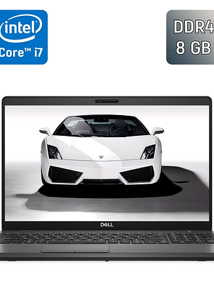 Ультрабук dell latitude 5500 / 15.6" (1366x768) tn / intel core i7-8665u (4 (8) ядра по 1.9 - 4.8 ghz) / 8 gb ddr4 / 256 gb ssd /