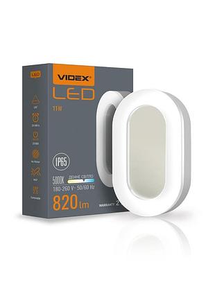 Світлодіодний світильник art ip65 овальний videx 11w 5000k