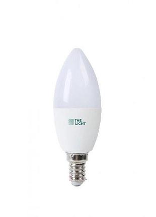 Лампа світлодіодна the light 6w 4000k e14 c37 tl13706144