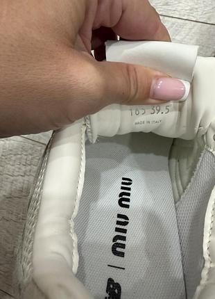 Кроссы miu miu. nb оригинал 2