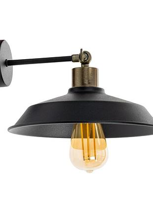 Бра (світильник настінний) newyork w260 чорний, atmolight