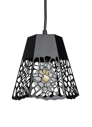 Світильник підвісний (люстра) floret p170 чорний, atmolight