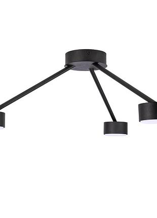 Люстра (світильник стельовий) dots con gx53 c3 320220 чорний, atmolight