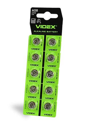 Часовая батарейка videx ag 8/lr1120 в блистере, 10 шт.