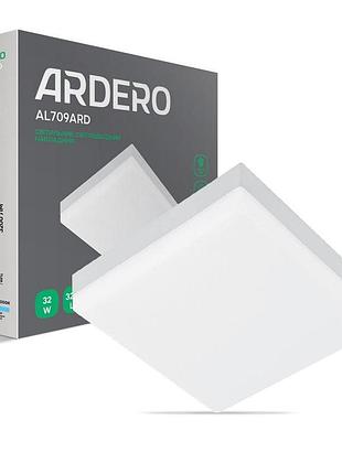 Світлодіодний накладний світильник ardero al709ard 32вт 5000k білий