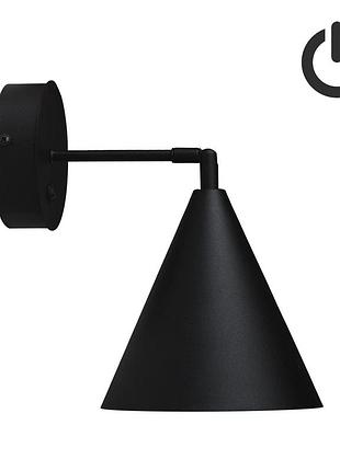 Бра з вимикачем mont w180bt чорний, atmolight