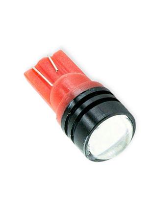 Автолампа світлодіодна бц 12-5 лазер. red 1, 5w з лінзою megalight
