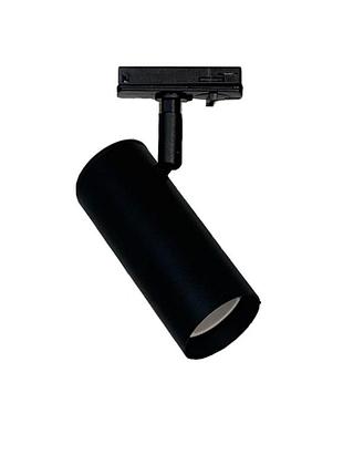 Трековий світильник стельовий тrack pelikan gu10 t120 чорний, atmolight