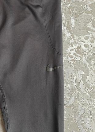 Леггинсы женские nike fast grey 9
