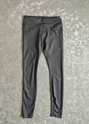 Леггинсы женские nike fast grey 6