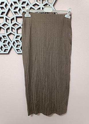 H&amp;m, юбка в рубчик,р.хс