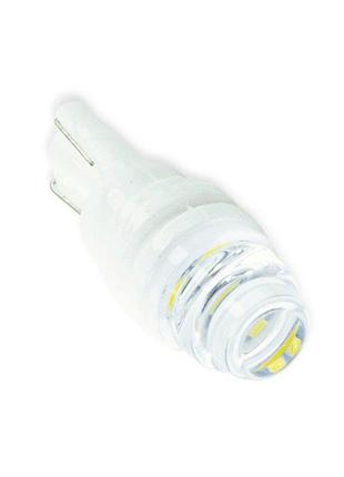 Автолампа светодиодная бц 12-5 лазер. white 3 smd 2835 5000k 70l керамика cl cyclone