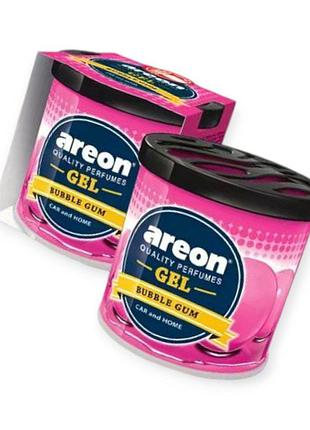 Ароматизатор на панель areon gel 80г "bubble gum"