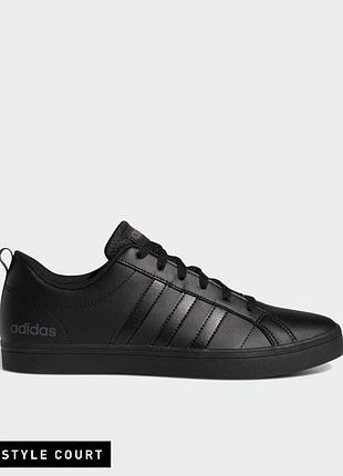 Чорні чоловічі кеди adidas vs pace 42розміру 26.5см
