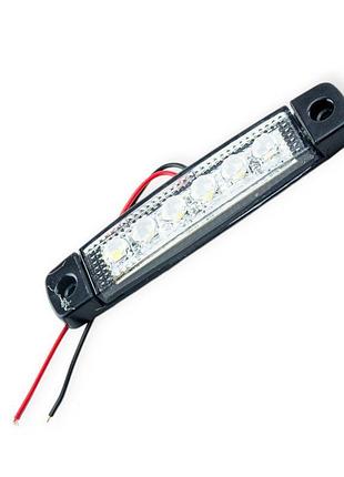 Габарит додатковий лінза 6 smd білий megalight