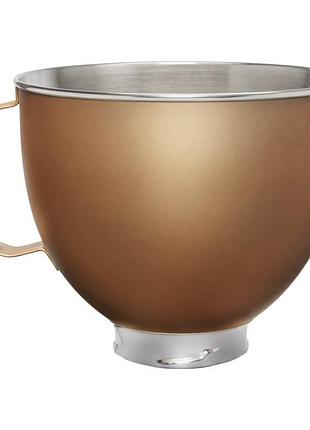 Чаша для миксера kitchenaid 5ksm5ssbvg 4.8 л матовая золотистая 4544847