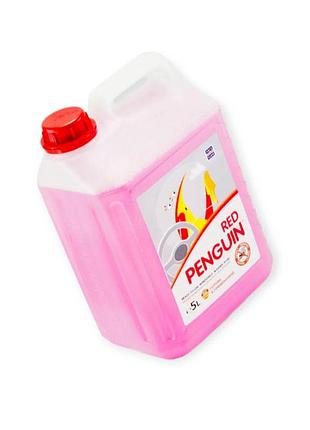 Омыватель стекла летний verylube (красный пингвин) 5л. xado chemical group