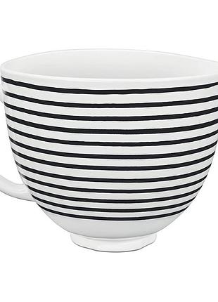 Чаша для миксера kitchenaid 5ksm2сb5phs 4.7 л белая с черным 4714048