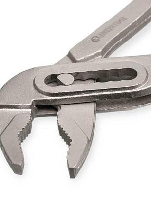 Клещи переставные 250мм проф intertool 4