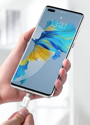 Кабель baseus type-c superior series fast charging data cable 66w 1m, white (catys-02) 4773101 4
