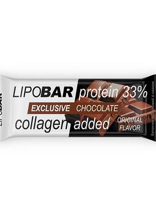 Шоколад, lipobar, 50 г, для спортивного раціону.