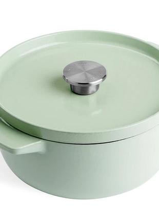 Каструля с крышкой kitchenaid сс007433-001 22 см 3.3 л фисташковая 4755264