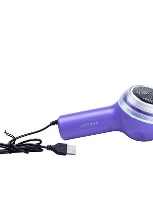 Машинка для стрижки ковтунців sokany фіолетова sk879v 4735461