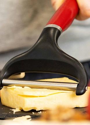 Нож для сыра kitchenaid coreline kag133ohere 20.3 см красный 5087628