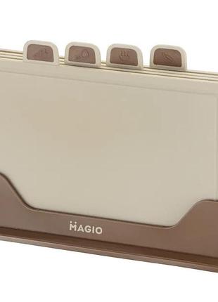 Набір обробних дощок magio mg-1255i 5 предметів бежевий 5122909