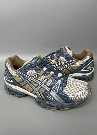 Оригінальні кросівки asics gel-nimbus 9 oatmeal/ironclad 39.5р.25см