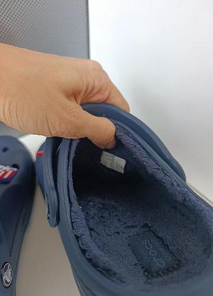 Детские утепленные сабо crocs 5