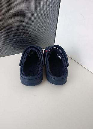 Детские утепленные сабо crocs 2