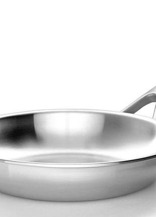 Сковорода универсальная kitchenaid mss сс003243-001 20 см серебристая 4759064