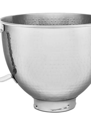 Чаша для миксера kitchenaid 5ksm5ssbhm 4.8 л серебристая 4544845