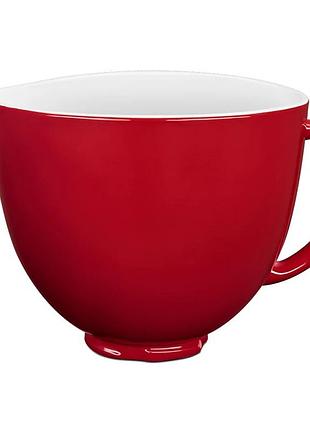 Чаша для миксера kitchenaid 5ksm2сb5er 4.7 л красная 4544835