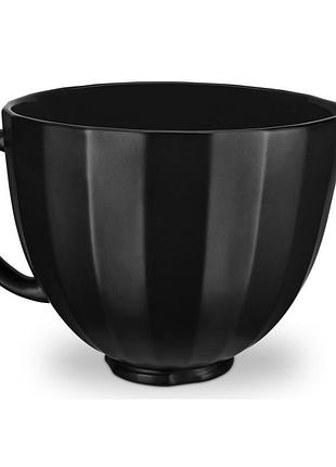 Чаша для миксера kitchenaid blaсk shell 5ksm2сb5pbs 4.7 л черная 4544837
