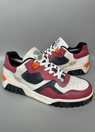 Оригінальні кросівки diesel sneakersy s-rua low sk шкіряні 44.5р.28.5см