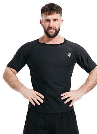 Чоловіча футболка rdx m1 з ефектом сауни black 2xl