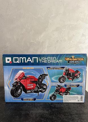 Конструктор qman 42114 мотоцикл 3