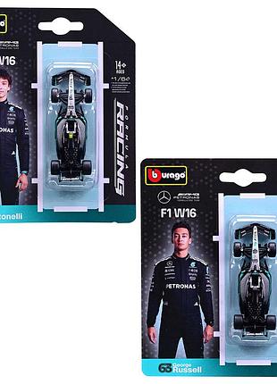 Автомодель - mercedes-amg f1 w16 (2025) (1:64)
