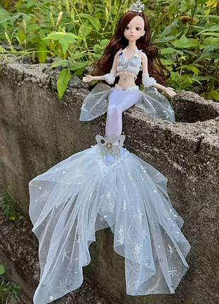 Большая нарядная кукла русалочка 45 см арт 00001